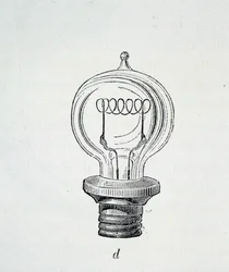 Edison Lampe - in „Die neuen Eroberungen der Wissenschaft“ von Figutree