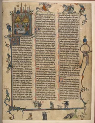Lancelot-Grail (Der Prosa-Vulgata-Zyklus), Add MS 10294/1 f.1dr