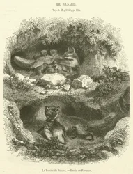 Der Fuchsbau (Gravur)