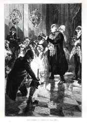 Les Colombes de Cagliostro, Illustration aus Les Merveilles de la Science von Louis Figuier (1819-94), veröffentlicht in Paris, 1893