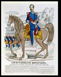 Louis-Napoleon Bonaparte (1808-73) zukünftiger Napoleon III, 1849