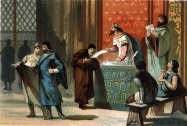 Ludwig VI. genannt Le Gros (1081-1137) gab die Postcharter der Gemeinden