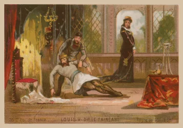 Ludwig V. von Frankreich, bekannt als Ludwig der Faule (ca. 967-987)