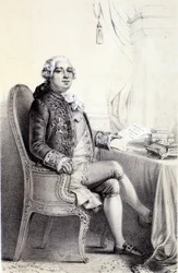 Ludwig XVI. in „Galerie historique de la Revolution française“ von Albert Maurin
