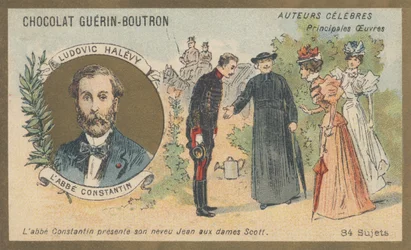 Ludovic Halevy (1834-1908), Dramatiker, Librettist von Operetten und Opern, und französischer Romanautor, Autor von „L