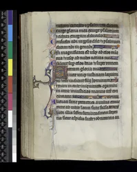 Folio aus dem Psalter und Stundenbuch der Isabella von Frankreich, Paris, um 1265-70