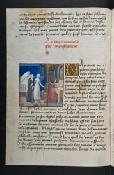 Seite aus Cent Nouvelles Nouvelles, ca. 1461-62