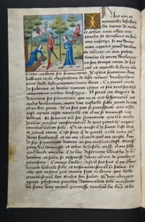Seite aus Cent Nouvelles Nouvelles, ca. 1461-62