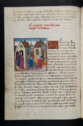 Seite aus Cent Nouvelles Nouvelles, ca. 1461-62
