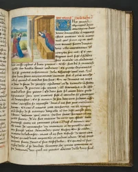 Seite aus Cent Nouvelles Nouvelles, ca. 1461-62