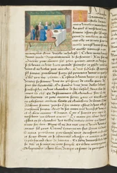 Seite aus Cent Nouvelles Nouvelles, ca. 1461-62