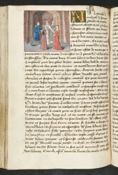 Seite aus Cent Nouvelles Nouvelles, ca. 1461-62