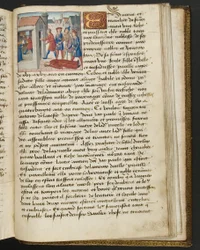 Seite aus Cent Nouvelles Nouvelles, c.1461-62