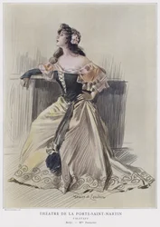 Mademoiselle Pannetier als Nelly in Falstaff