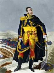 Marschall de Grouchy (kolorierte Gravur)