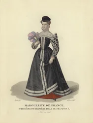 Margarete von Frankreich, dritte und jüngste Tochter von König Franz I. von Frankreich