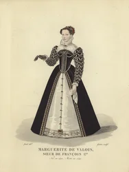 Marguerite von Navarra, Schwester von König Franz I. von Frankreich