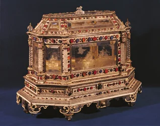 Hochzeitstruhe, 1753