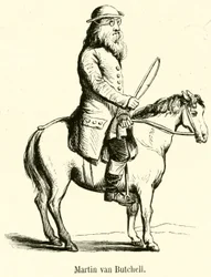 Martin van Butchell (Stich)