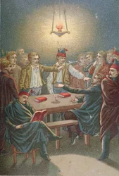Treffen der Carbonari, ca. 1815-30