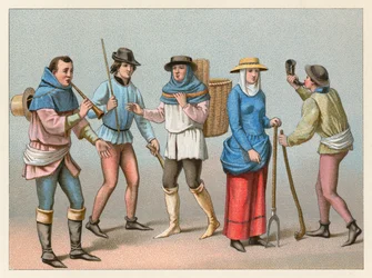 Kostüme des Mittelalters