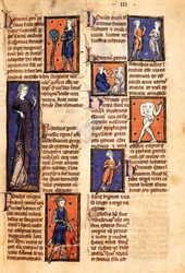 Ms 320 Fol.46r Monster, aus 