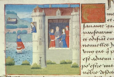 Heirat, aus Les Cent Nouvelles Nouvelles, 1462