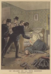 Mord an einem Hotelbesitzer in der Rue Berthe, Paris