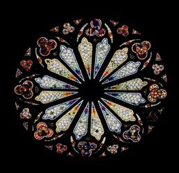 Nordrosette, ca. 1200