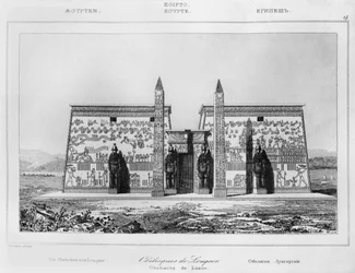 Obelisken von Luxor, 1869