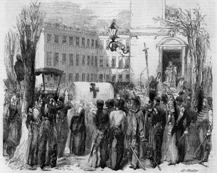 Begräbnis von Schwester Rosalie (Jeanne Marie Rendu)