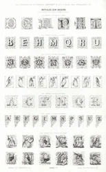Seite aus Vignettes Typographiques