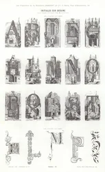 Seite aus Vignettes Typographiques