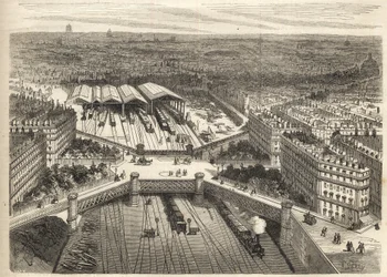 Paris - Gare de Paris-Saint-Lazare Place de l