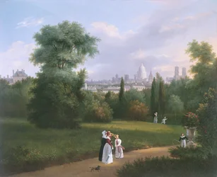Paris von der Folie-Beaujon, ca. 1830