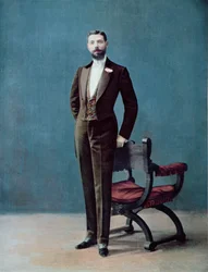 Pariser Abendkleid, 1905