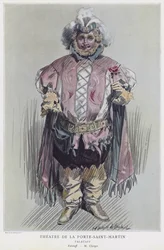 Paul Clerget in der Titelrolle in Falstaff