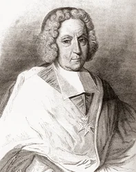 Pierre-Paul Guérin de Tencin, 1679-1758. Französischer Geistlicher, Erzbischof von Embrun und Lyon, und Kardinal. Aus Les Heures Libres, veröffentlicht 1908.
