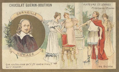 Pierre Corneille (1606-1684), französischer Dramatiker und Dichter, Autor von „Horace“, Stück (1640)