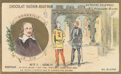Pierre Corneille (1606-1684), französischer Dramatiker und Dichter, Autor von „Le Cid“, Stück (1637)