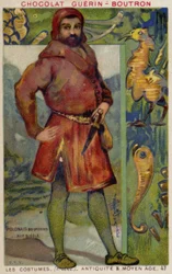 Polnisches Bürgerkostüm, 12. Jahrhundert