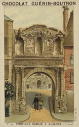 Römisches Portikus in Auxerre, Yonne