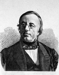 Porträt von A. de la Rive (1801 - 1873), Schweizer Physiker - im „Album der Wissenschaft; berühmte Wissenschaftler; Große Entdeckungen“ 1896