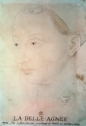Porträt von Agnes Sorel (1422-1450), Dame von Beaute sur Marne