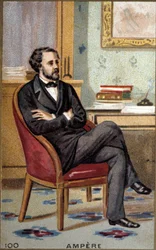 Porträt von André Marie Ampère (1775-1836), französischer Physiker.