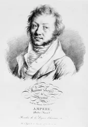Porträt von Andre-Marie Ampere (1775-1836)