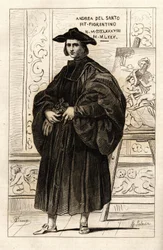 Porträt von Andrea d