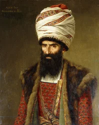 Porträt von Asghar Khan, Botschafter von Persien, 1808