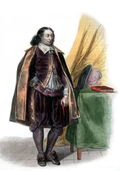 Porträt von Blaise Pascal (1623-1662), französischer Mathematiker und Schriftsteller