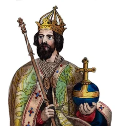 Porträt von Karl dem Großen